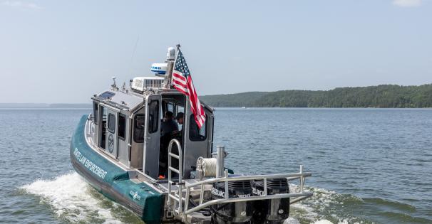 Law Enforcement Boat