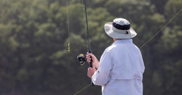 fishing on Pickwick Lake